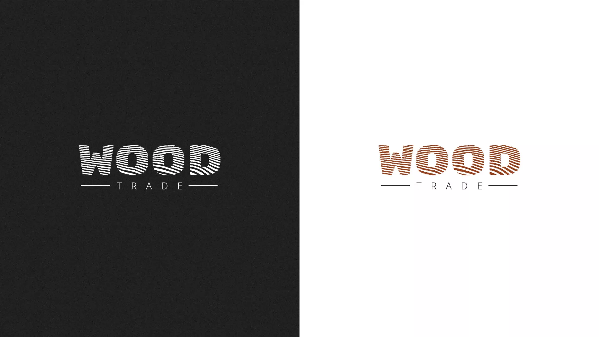 Разработка логотипа для компании «Wood Trade» в Чебаркуле