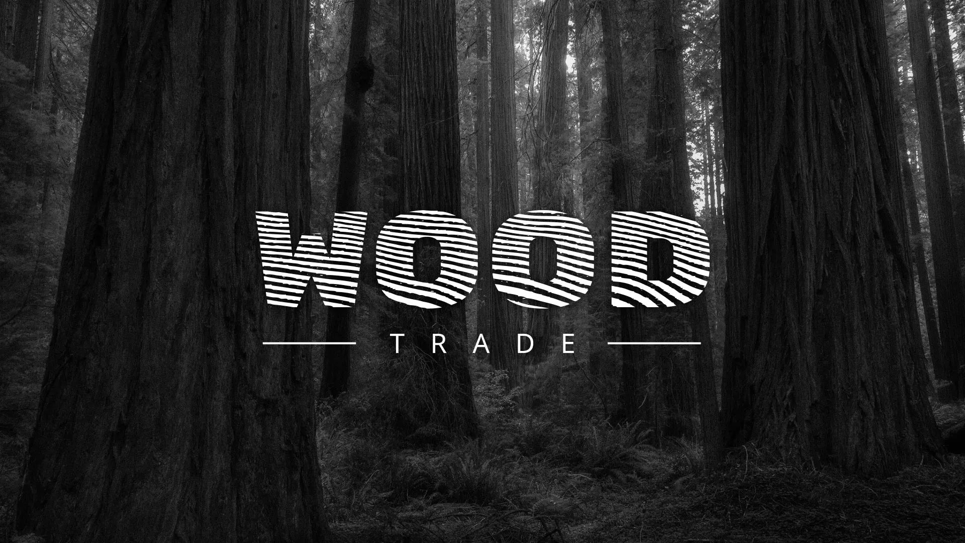 Разработка логотипа для компании «Wood Trade» в Чебаркуле