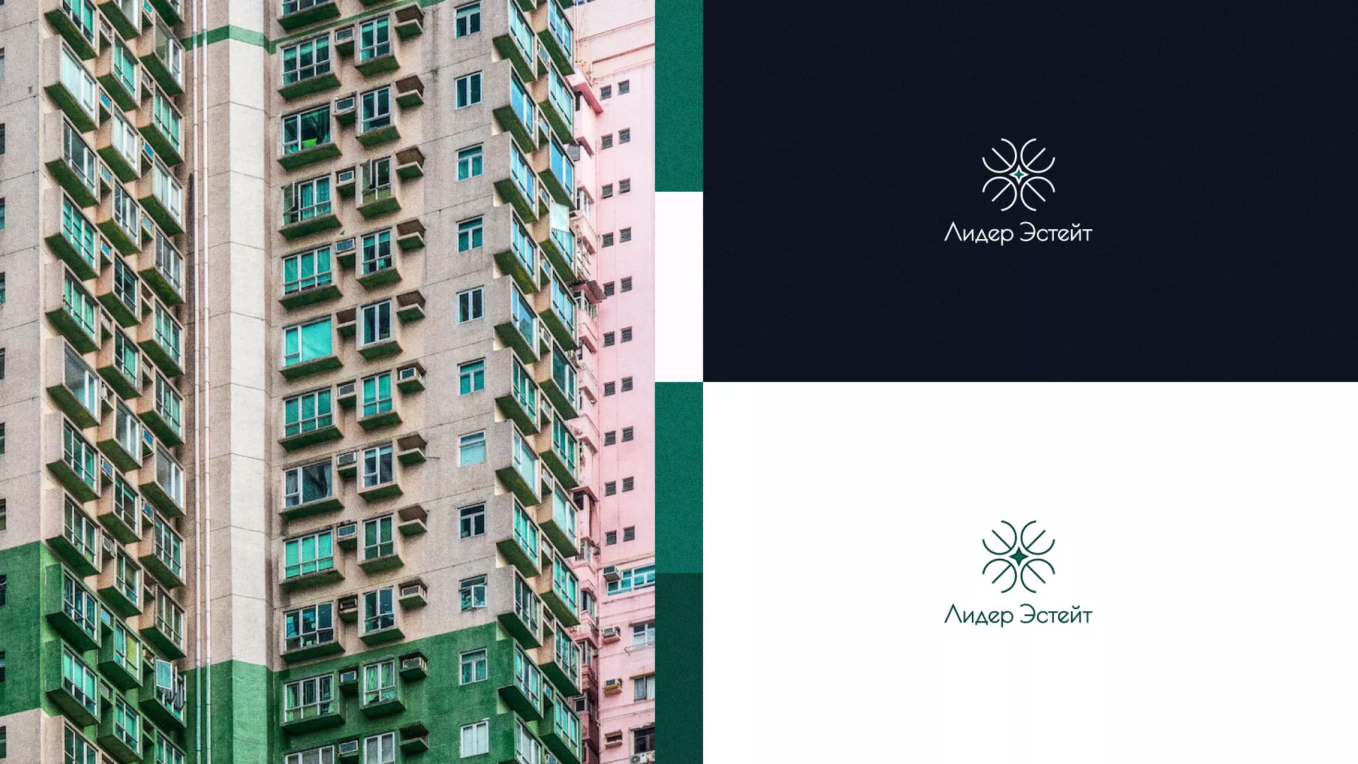 Создание логотипа компании «Лидер Эстейт» в Чебаркуле