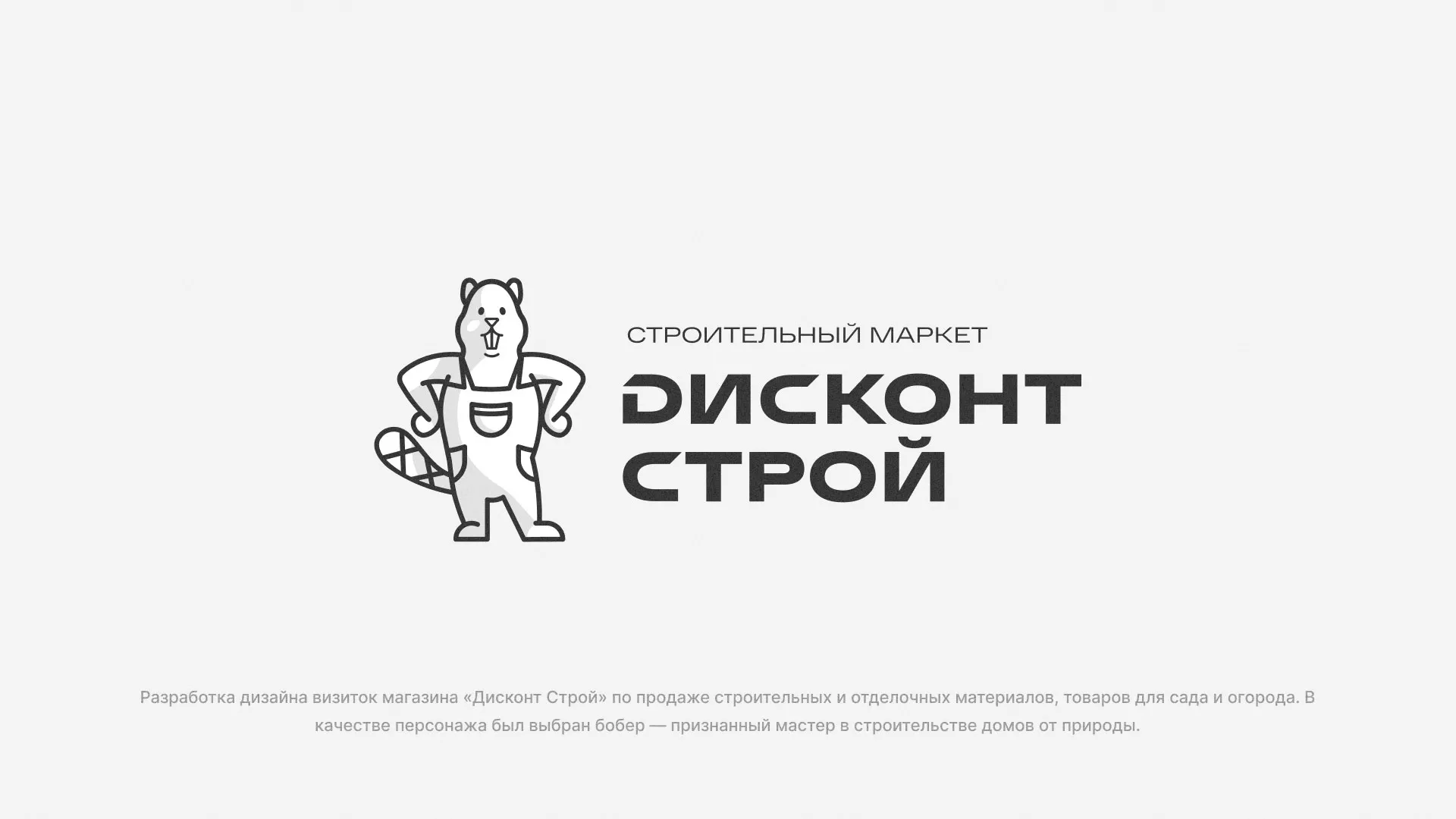 Разработка дизайна визиток магазина «Дисконт Строй» в Чебаркуле