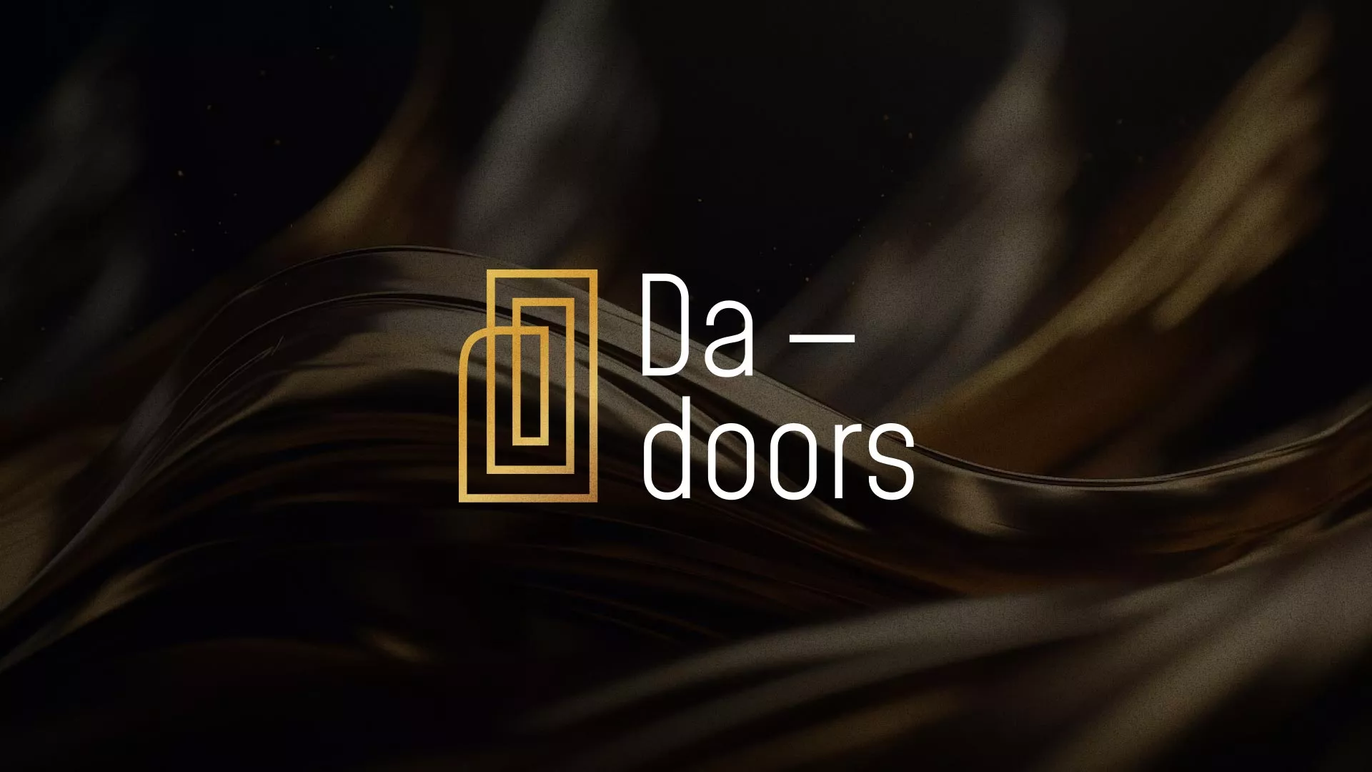 Разработка логотипа для компании «DA-DOORS» в Чебаркуле